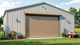 Rolltor aus robustem Material für Garagen und Industriehallen