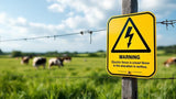 Warnschild aus robustem Material mit gut lesbarer Beschriftung zur Kennzeichnung von Gefahren
