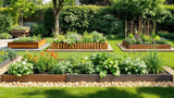 Beeteinfassung aus robustem Material für Garten und Blumenbeet