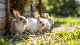 Kaninchen Heu in hochwertiger Qualität als artgerechtes Futter für Nager
