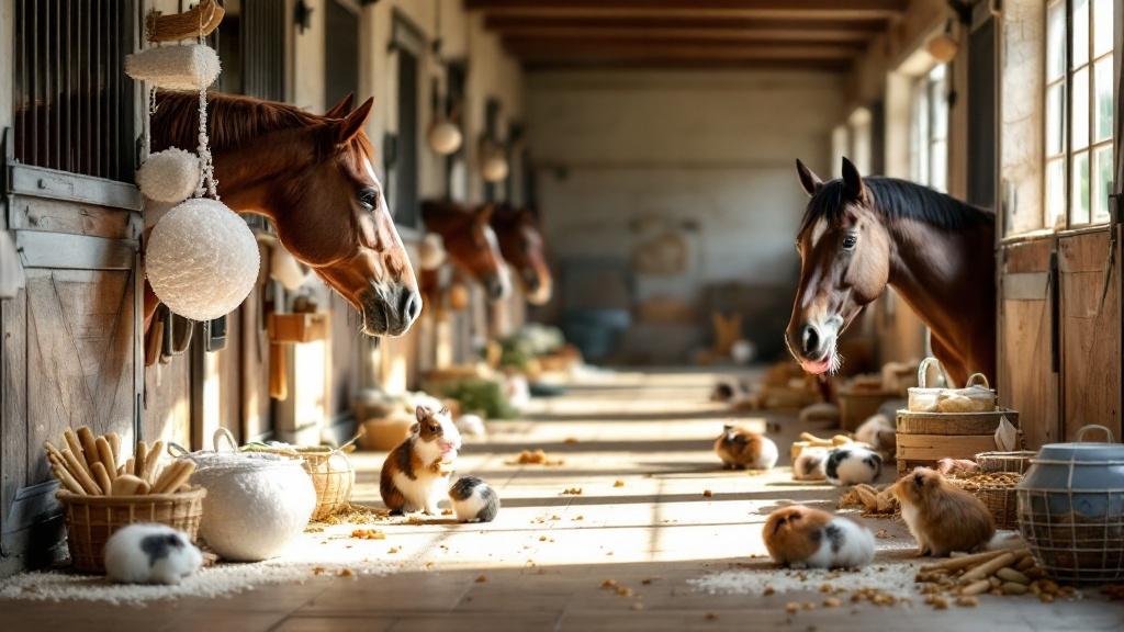 Stallbeschäftigung