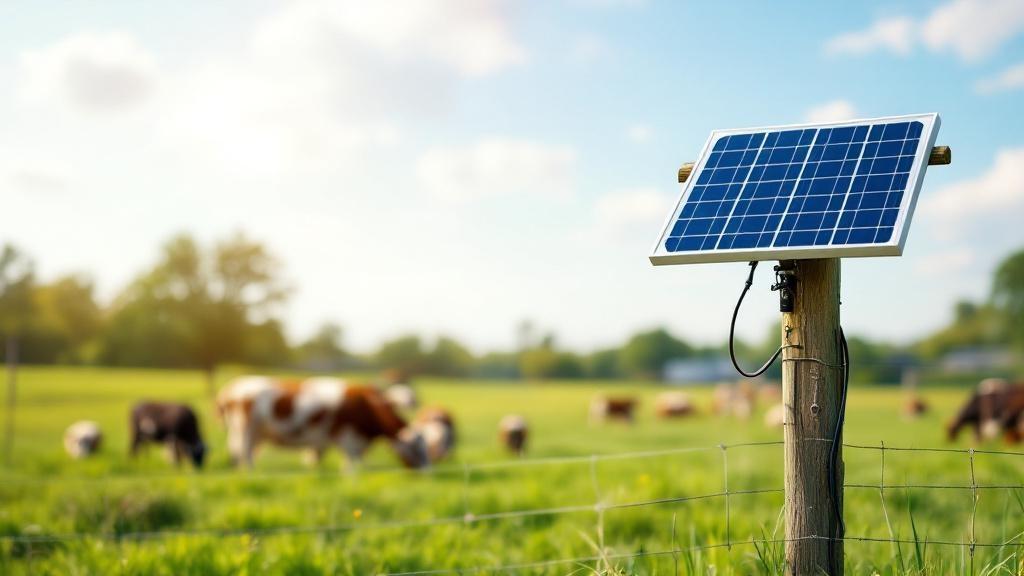 Weidezaun Solarmodule