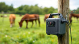 9 Volt Batteriegeräte auf weißem Hintergrund