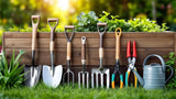 Gartengeräte für Gartenarbeit und Landschaftspflege