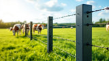 Recycling-Kunststoffpfähle für umweltfreundliche Zaun- und Gartenanwendungen