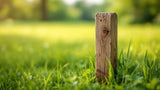 Hartholzpfähle aus robustem Holz für langlebige Zaun- und Gartenkonstruktionen
