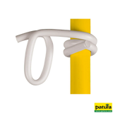 Kunststofföse weiß, für Bänder für Pfähle d= 10 mm (25 Stück / Pack)