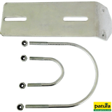 Halter für Bugrolle an Rohr 60 mm