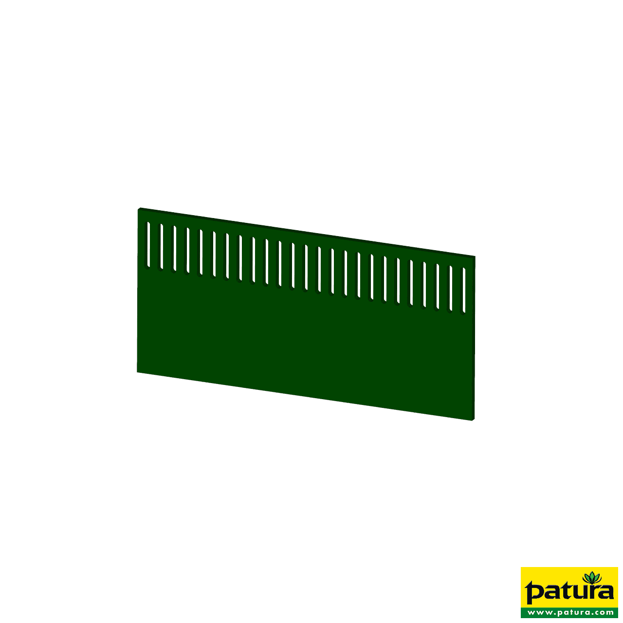 Seitenwand mit Öffnungen 1,20 x 2,55 m, PATURA Kälberbox,