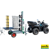 Tornado Master 5.0 ATV Weidezaunmaschine für bis zu 5-reihige Zäune mit Fahrwerk