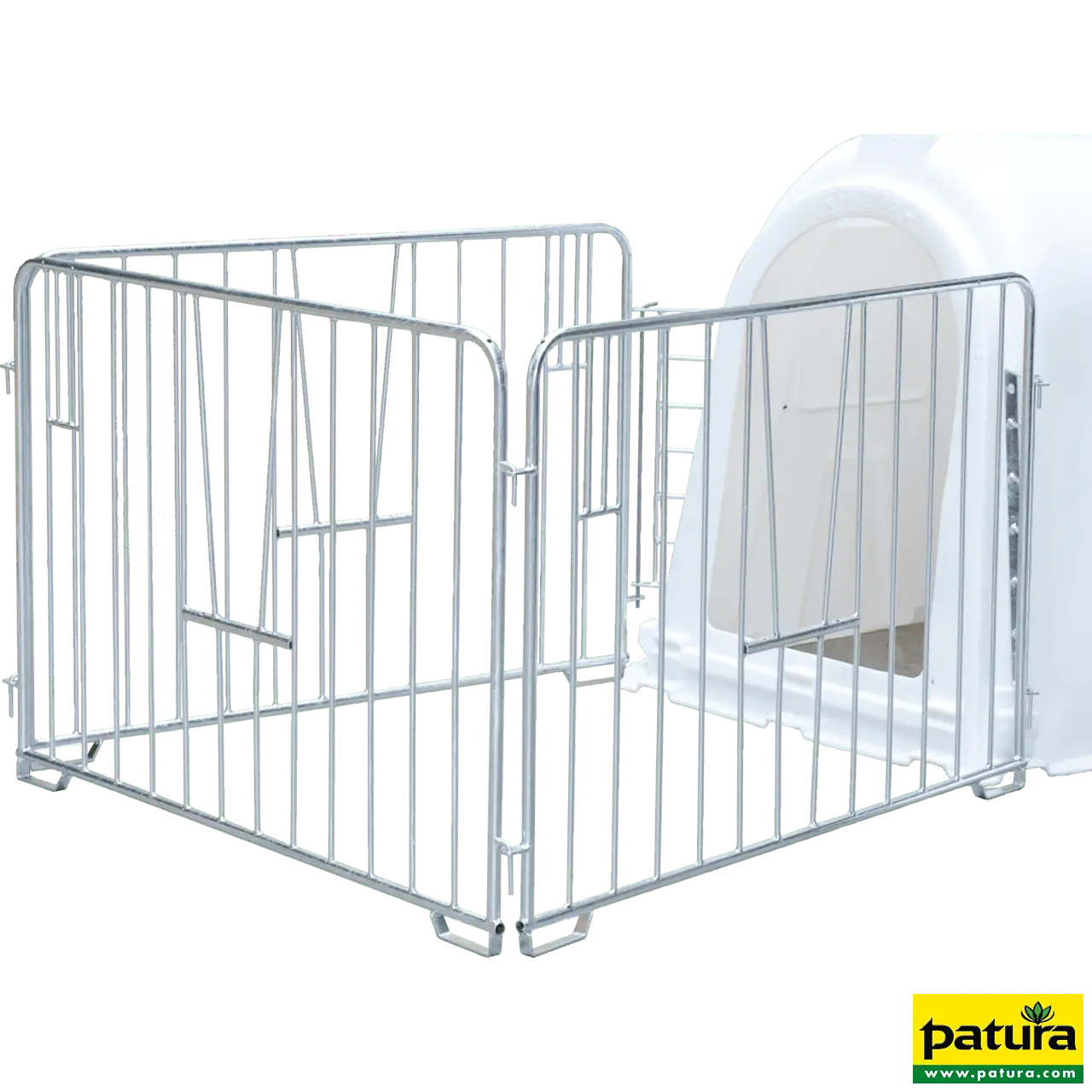Umzäunung 1,5 m x 1.5 m, vz, für Kälberhütte Ministar/Logistar