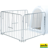 Umzäunung 1,5 m x 1.5 m, vz, für Kälberhütte Ministar/Logistar
