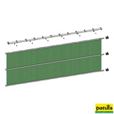 Windschutz-Spannpanele, Höhe 3,00 m Breite  6,10 m