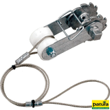 Ratschenspanner mit Isolator und Seil (2 Stück / Pack)