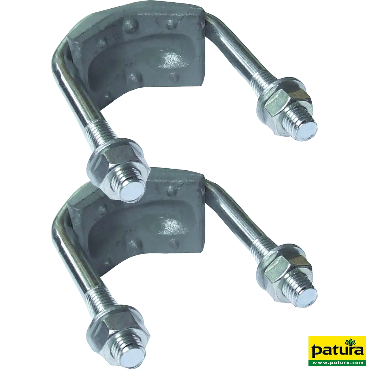 Befestigungsbügel für Pfosten 1 1/4" - 2", (Set mit 2 Stück)