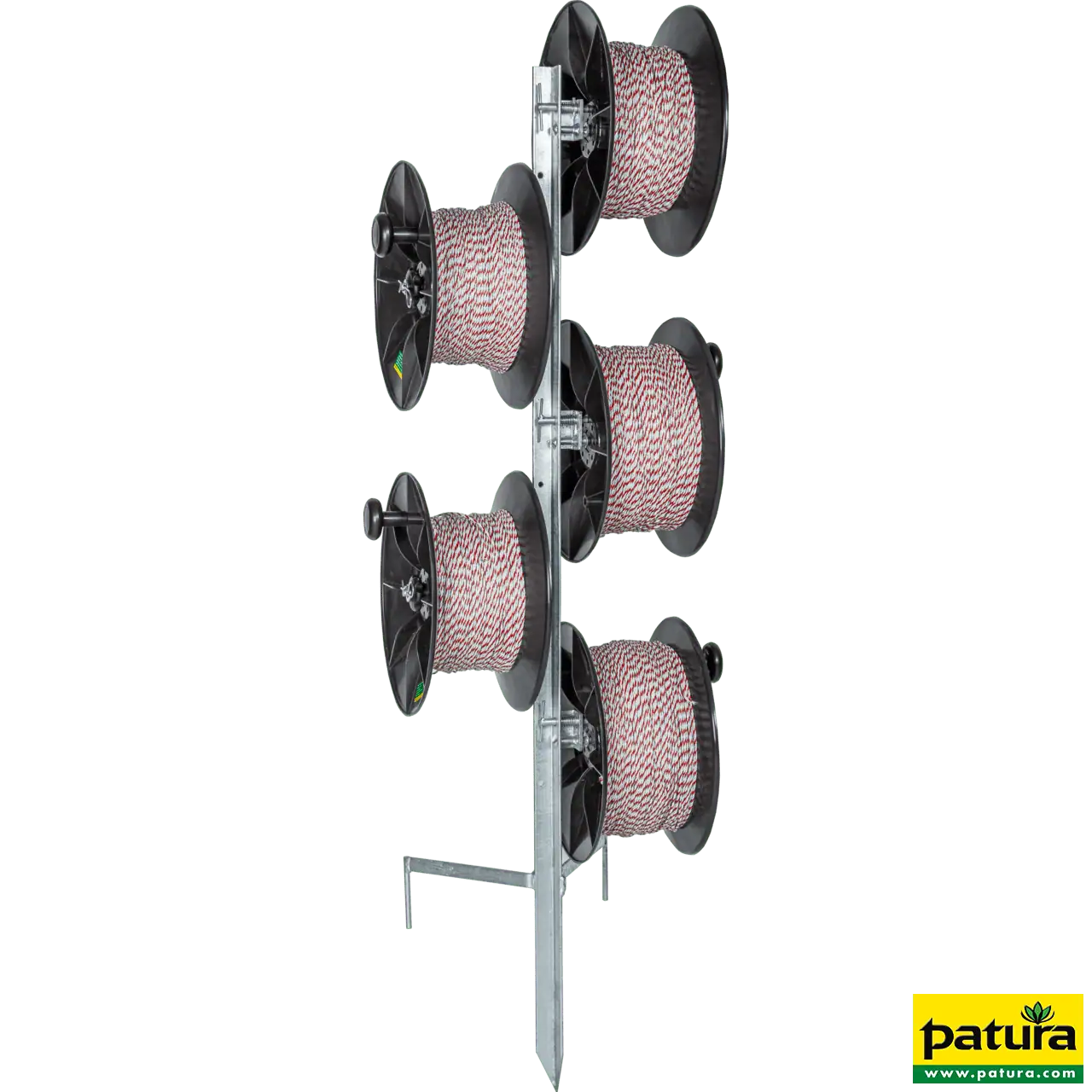 Compact-Montagepfahl, für bis zu 5 Haspeln (Ref. 115111)