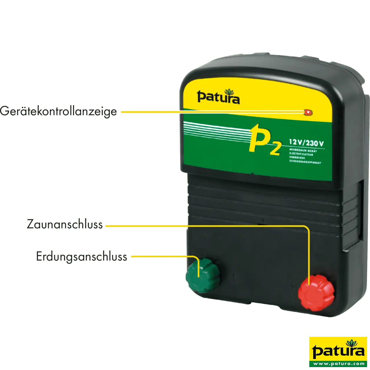 P2, Weidezaun-Kombigerät, 230V/12V
