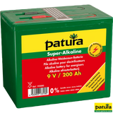 Super-Alkaline Weidezaun-Batterie 9 V / 200 Ah