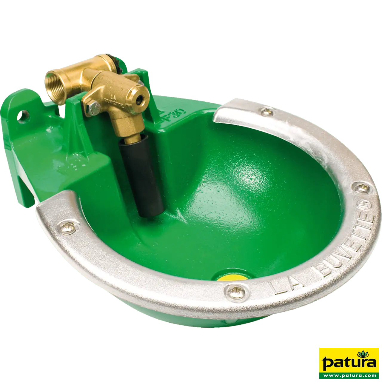 Rohrventil-Becken F30A mit Antikleckerrand