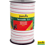 Tornado XL Breitband 20 mm, 200 m Rolle 6 Niro 0,20 mm, 2 Cu 0,30 mm, weiss-rot