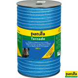 Tornado Breitband 20 mm, 200 m Rolle 5 Niro 0,20 mm, 1 CU 0,30 mm, blau