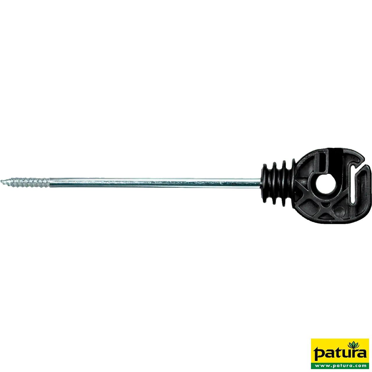 Seil- u. Bandisolator, langer Schaft, Länge 18 cm Holzgewinde (10 Stück / Pack