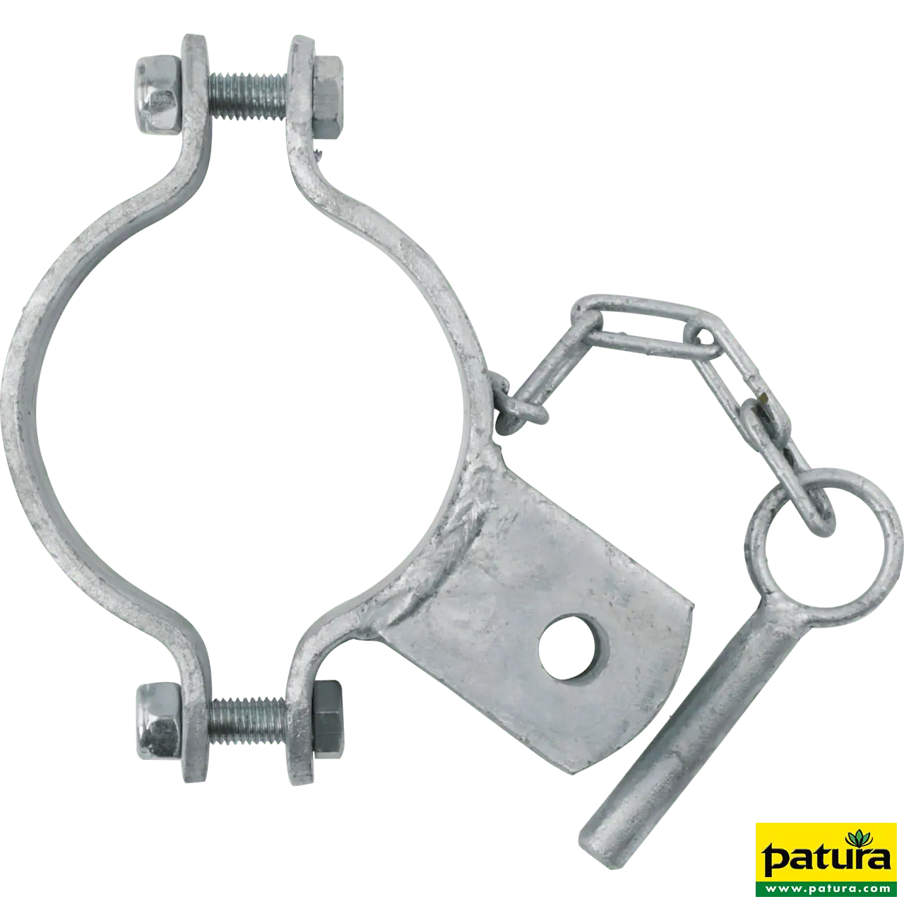 Schelle d=102 mm, 1 Halter, vz