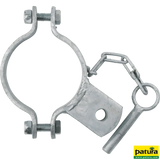 Schelle d=102 mm, 1 Halter, vz
