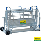 Wendebox für Schafe verzinkt, inkl. Fahrwerk