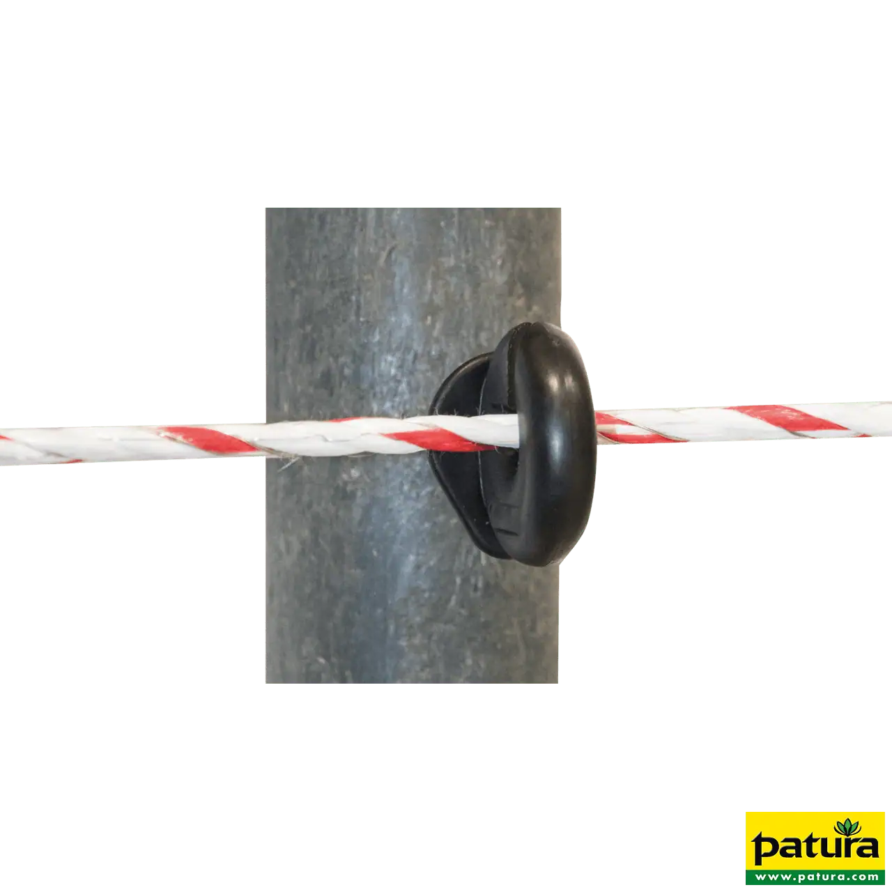 Recycling-Pfahl 200 cm lang, 8 cm stark, rund