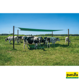 Beschattungsnetz 6,0 x 4,0 m Spezialnetz M75 grün
