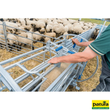 Wendebox für Schafe verzinkt, inkl. Fahrwerk