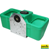 Anbau-Doppeltränke Mod. Biglac 55 T Inhalt 55 l, Niederdruck-Schwimmerventil