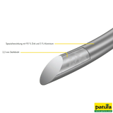 Tornado-Stahldraht, d= 2,5 mm, dick verzinkt, alulegiert, 25 kg Rolle