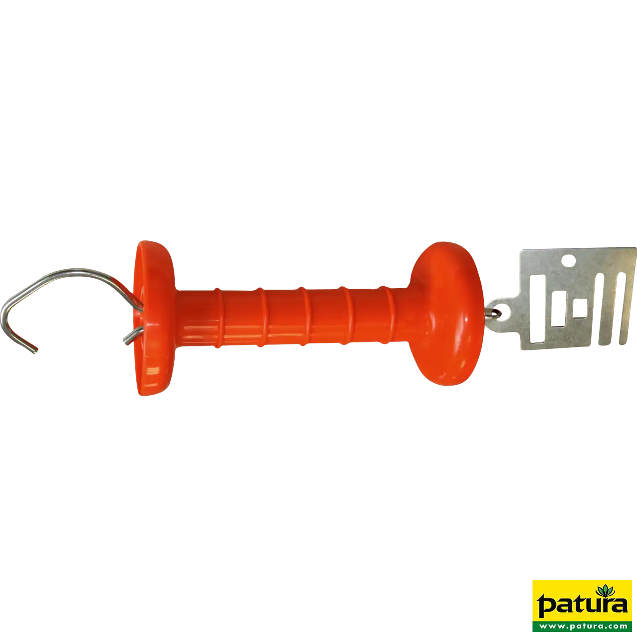 Spezial-Torgriff Breitband, Edelstahl, mit Anschlußplatte für Band bis 40 mm