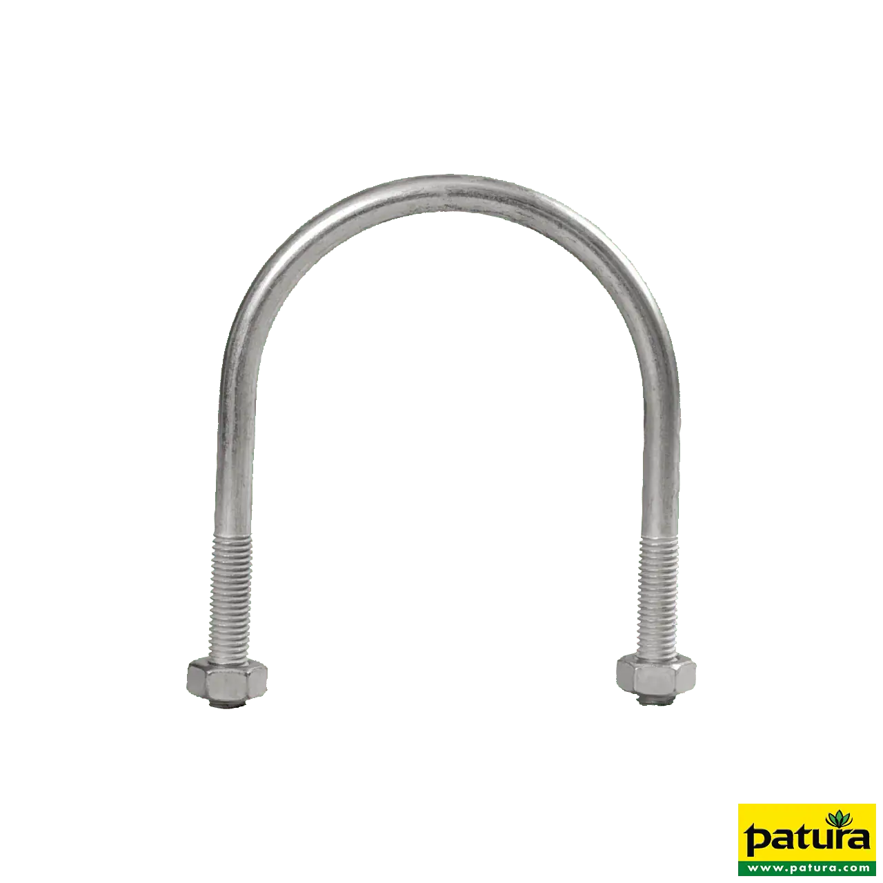 Bügelschraube 60 mm - M10 ohne Steg mit 2 Muttern