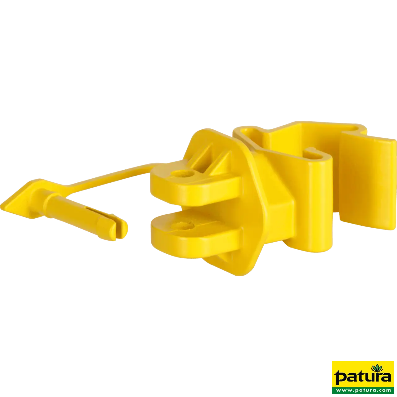Standard-Isolator mit Stift, gelb, für T-Pfosten (Karton mit 500 Stück)
