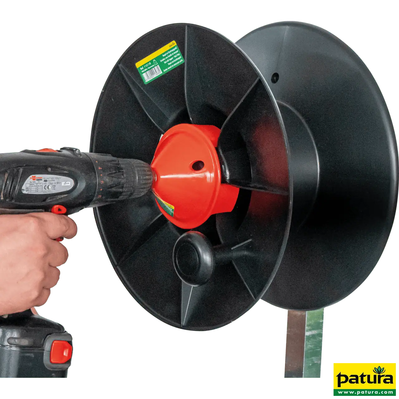 Compact-Montagepfahl, für bis zu 5 Haspeln (Ref. 115111)