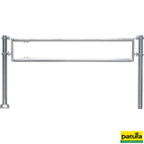 Futtertischabtrennung 2 Rohre, 3 m, vz Höhe 55 cm