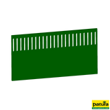 Seitenwand mit Kontaktöffnung, Sondermaß pro m², h = 1,20 m