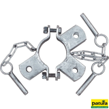 Schelle d=76 mm, 3 Halter, vz