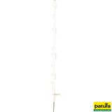 DrehFix-Kunststoffpfahl, 1,05 m, weiß, 8 Drahthalter (10 Stück / Pack)