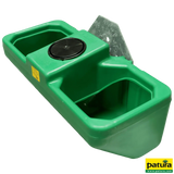 Anbau-Doppeltränke Mod. Biglac 55 T Inhalt 55 l, Niederdruck-Schwimmerventil