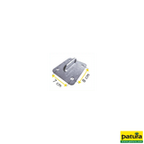 Halter für Nacken- und Nasengurt Boden/Wand und Pfosten 60x60 mm