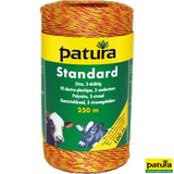 Standard Litze, 3 Niro 0,16 mm, gelb-orange, 250 m Rolle