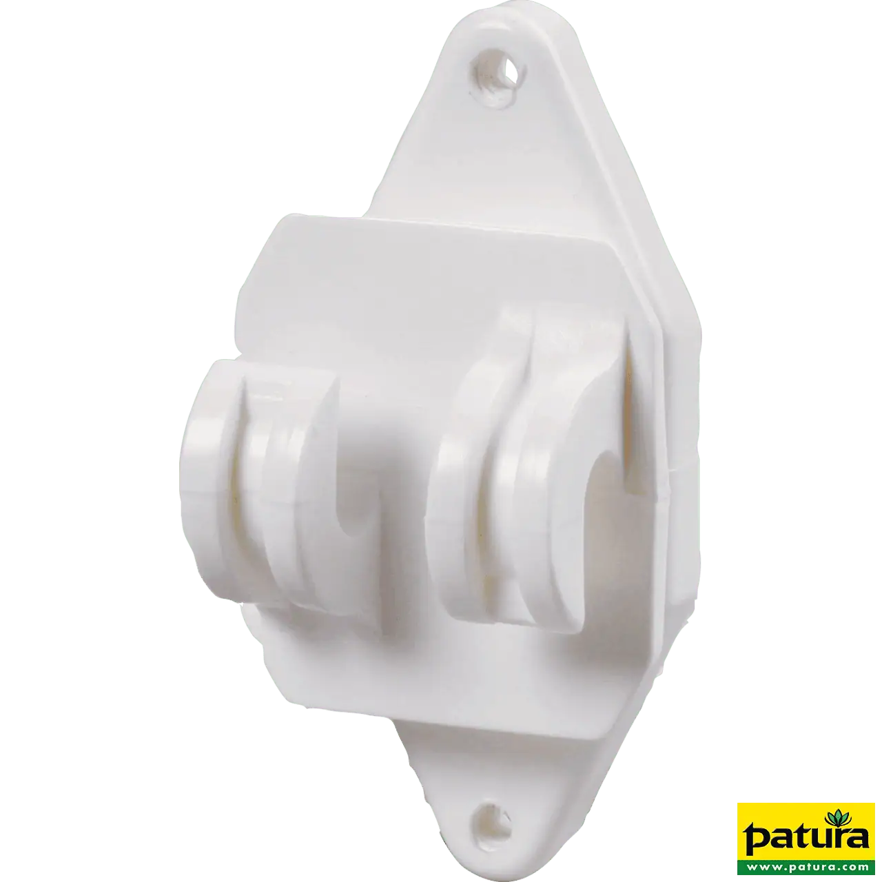 Festzaun-Isolator, weiss, für Seil und HippoWire (25 Stück / Pack)