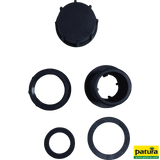 Ablaufgarnitur 1 1/4" für Edelstahltröge Suevia, Kunststoff, 32/41 mm