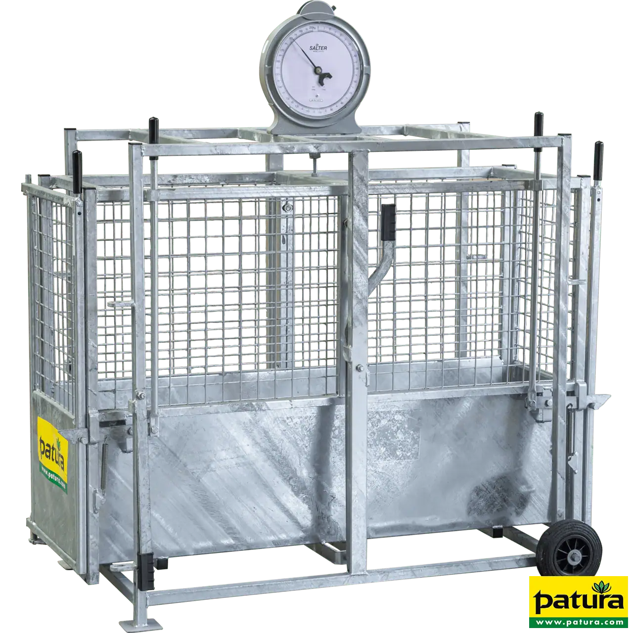 Mechanische Waage für Schafe und Kälber inkl. analoger Zugwaage