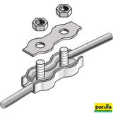 Seilverbinder verzinkt, für Seile bis 6 mm (5 Stück / Pack)