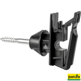 Seil-/ Bandisolator, Holzgewinde für Bänder bis 40 mm (25 Stück/Pack)